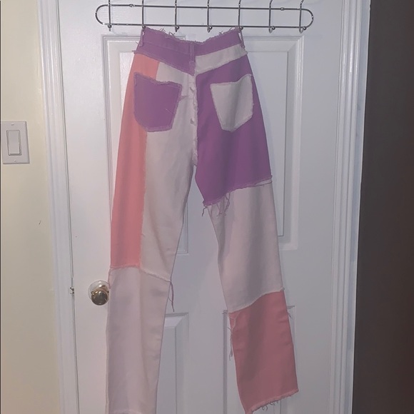 Colour block pants - Picture 3 of 4